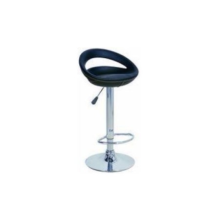 sgabello GINEVRA (XH123 P-2), coppia di sgabelli design, stool. nero