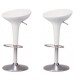 SGABELLO ROMA (XH101) ,coppia sgabelli design, bianco