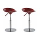 SGABELLO SEATTLE, (XH-194-1)coppia sgabelli,design,stool rosso