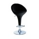 sgabello OSLO (XH105-1), coppia di sgabelli design, stool neri.