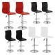 sgabello ZURIGO (XH-312), coppia di sgabelli design, stool rosso