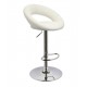 sgabello BUENOS AIRES (XH-232), coppia di sgabelli design, stool bianco
