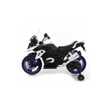 Moto Motocicletta Elettrica 12V Per Bambini Touring Rosso Dugez