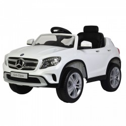 Auto Macchina Elettrica Mercedes GLA Bianca 12V Per Bambini